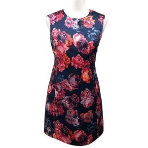 Cynthia Steffe Floral Roses Shift Dress